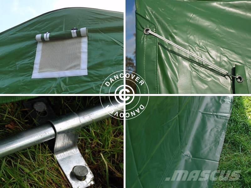 Dancover Portable Garage PRO 3,6x8,4x2,68m PVC Lagertelt Komunālā tehnika- Citi