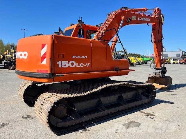 Daewoo S 150 LC-V / METSÄALUSTA, Rasvari,Lämmitin Ym.. Верижен екскаватор