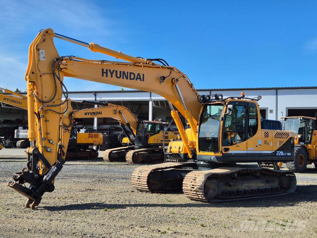 Hyundai R 220 LC-9A Excavadoras sobre orugas