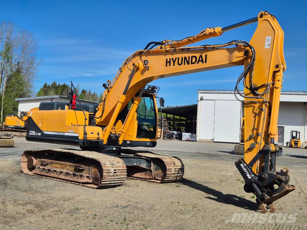Hyundai R 220 LC-9A Excavadoras sobre orugas