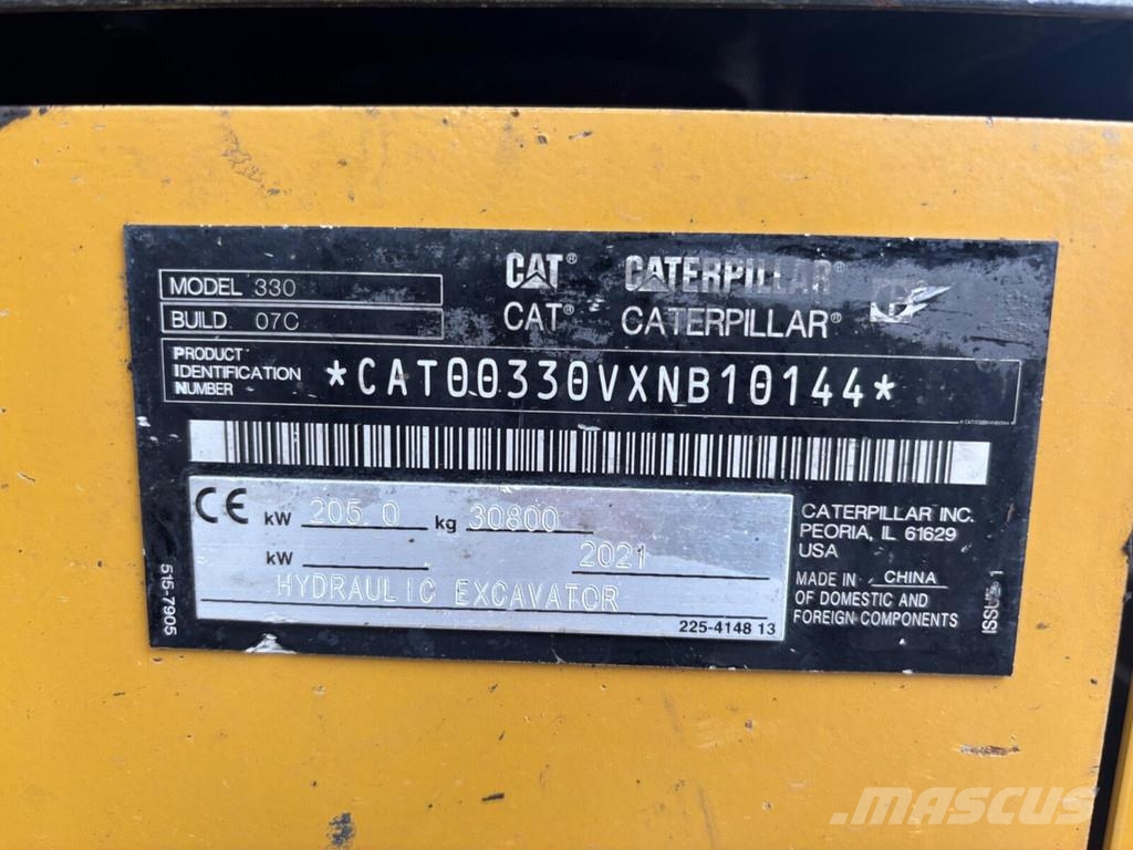 CAT 330-07C 履帶式 挖土機/掘鑿機/挖掘機