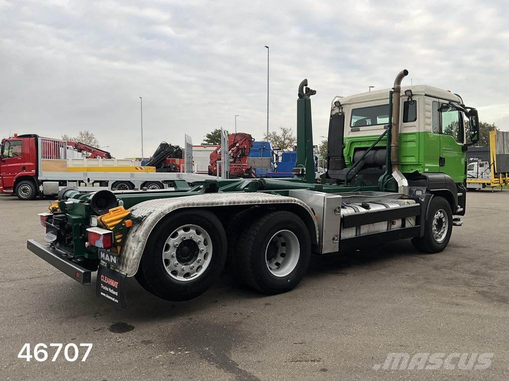 MAN TGS 26.480 Meiller 20 Ton haakarmsysteem Hook lift trucks