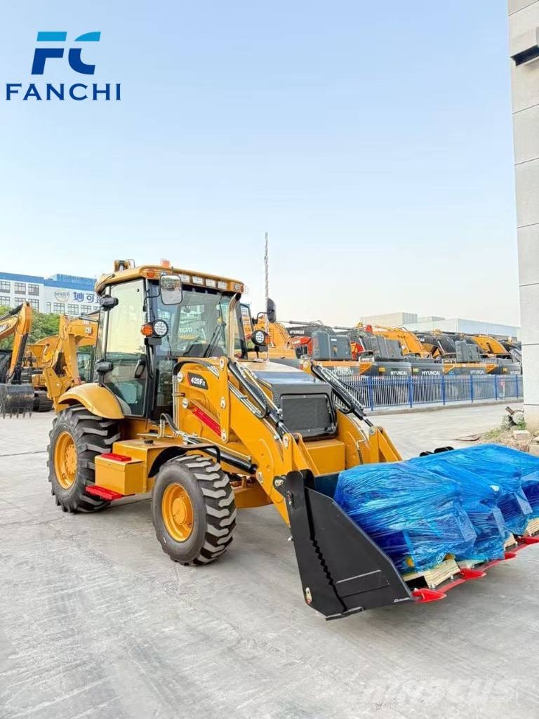 CAT 420 F لوادر ذات جرافات عكسية
