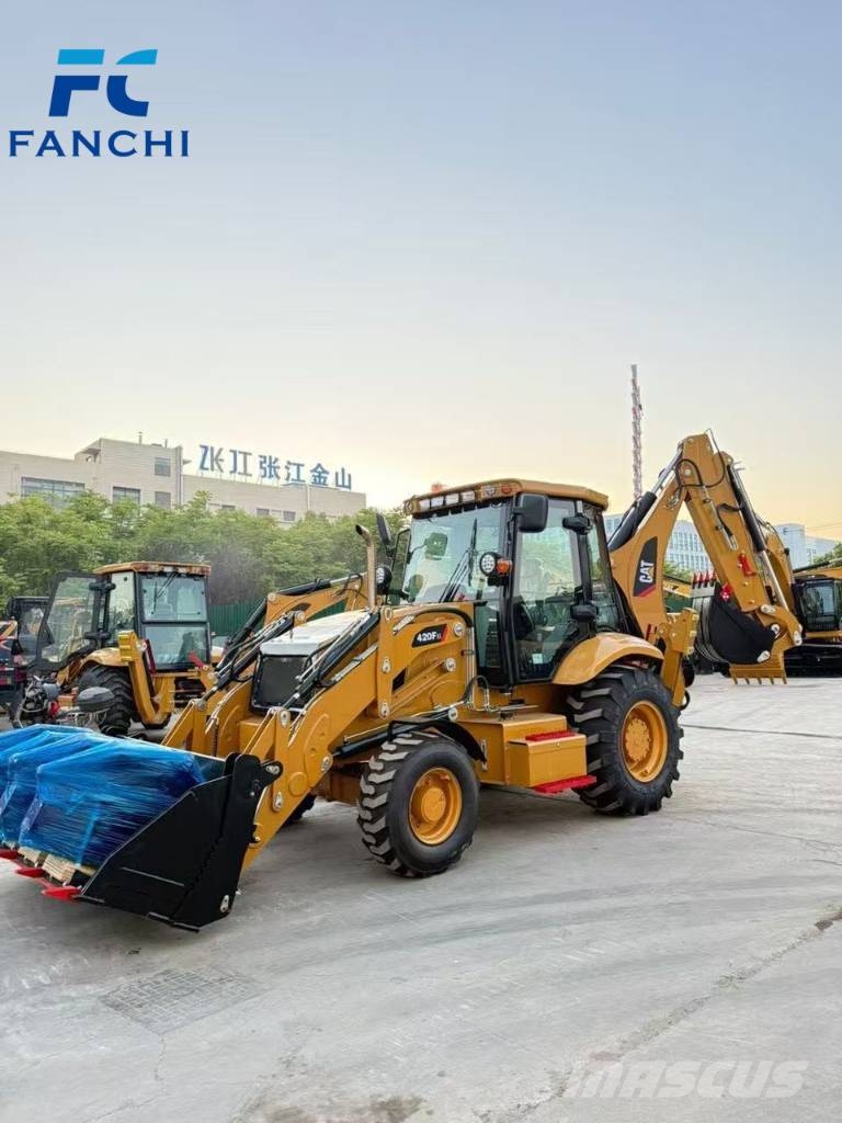 CAT 420 F لوادر ذات جرافات عكسية