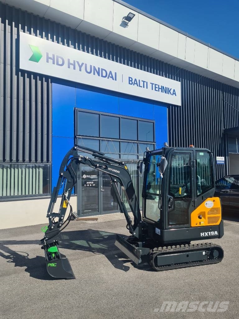 Hyundai HX 19 A Miniexcavadoras
