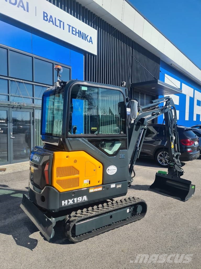 Hyundai HX 19 A Miniexcavadoras