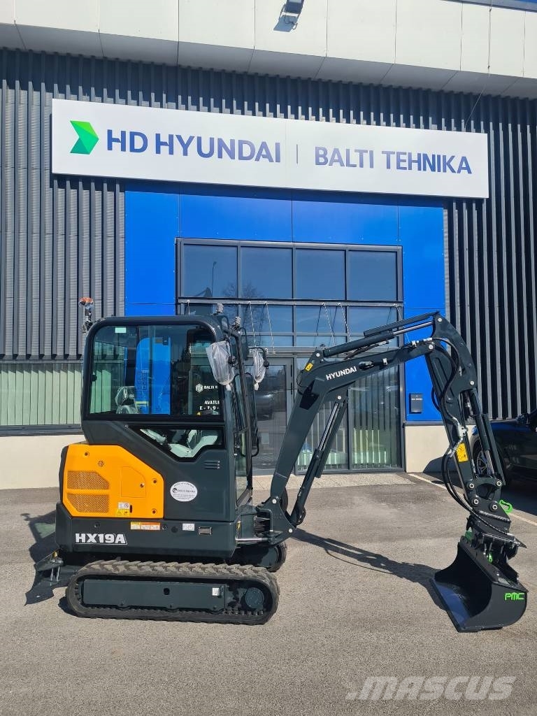 Hyundai HX 19 A Miniexcavadoras