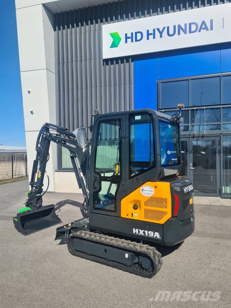 Hyundai HX 19 A Miniexcavadoras