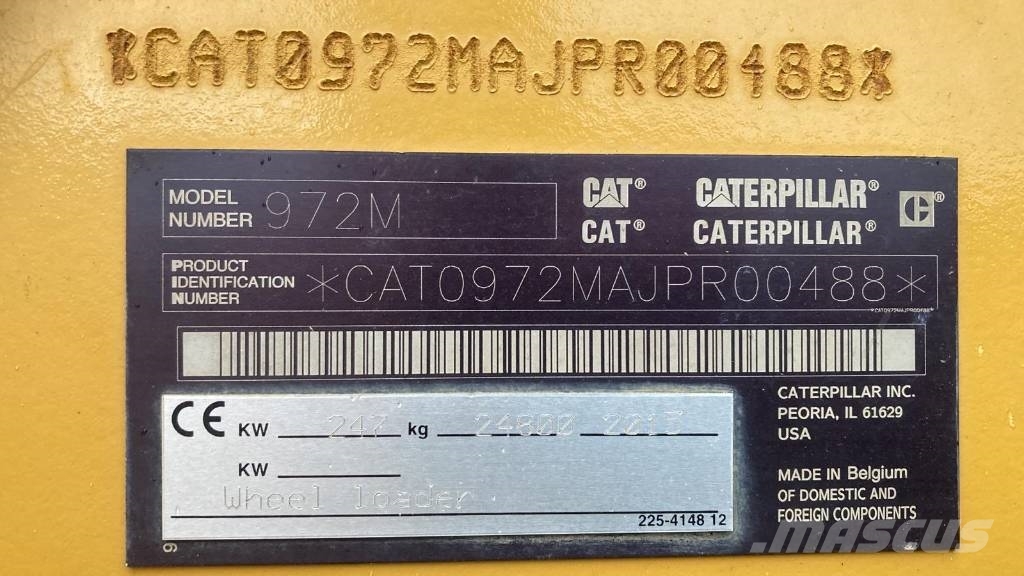 CAT 972 M Φορτωτές με λάστιχα (Τροχοφόροι)