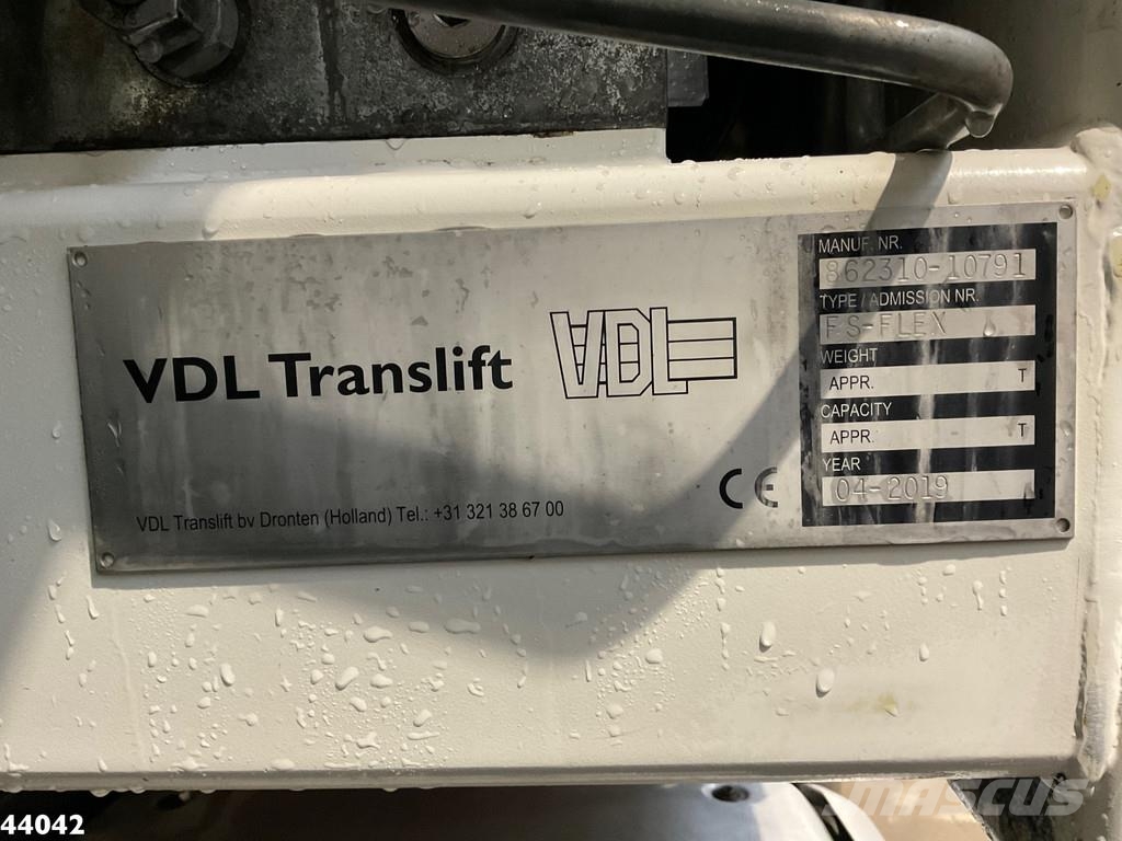 DAF FAN CF 300 VDL Translift Flex zijlader Мусоровозы