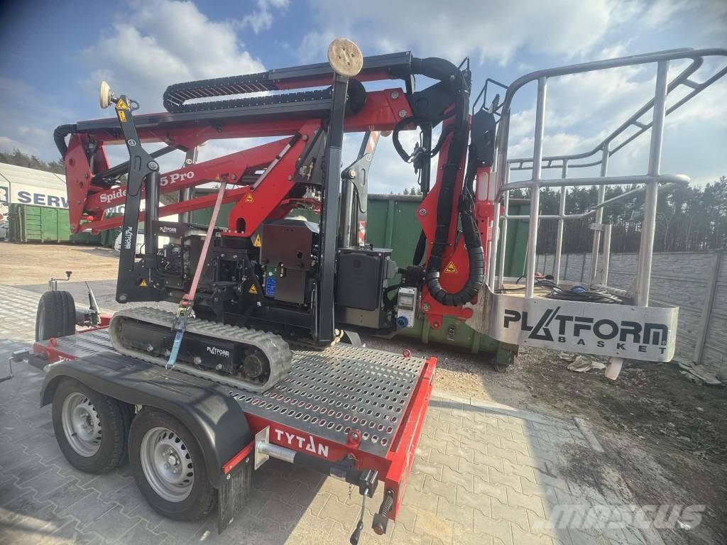 Platform Basket SPIDER 15.75 PRO المنصات الهوائية المثبتة على شاحنة