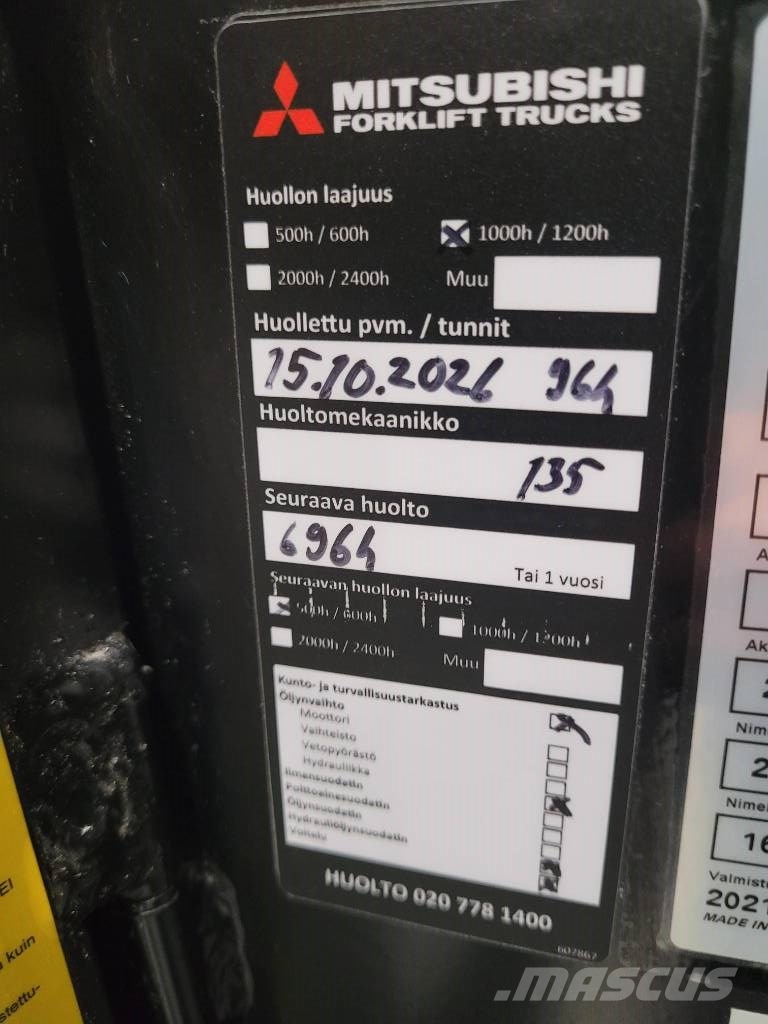 Rocla SST 16 AC 보행식 리치 지게차
