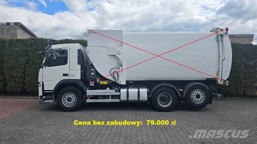 Volvo FM13 420 6x2 euro6 Šiukšliavežės