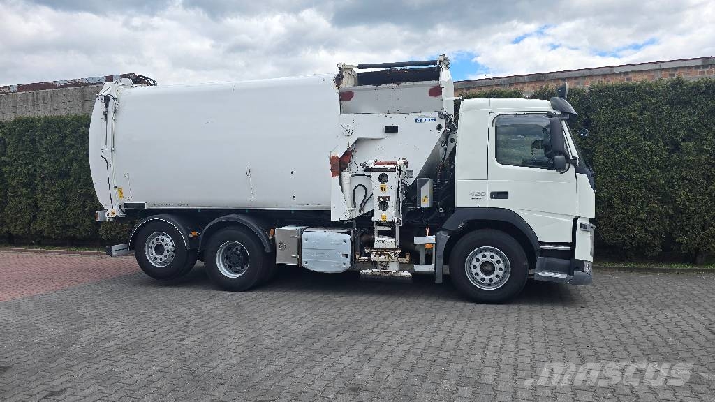 Volvo FM13 420 6x2 euro6 Šiukšliavežės