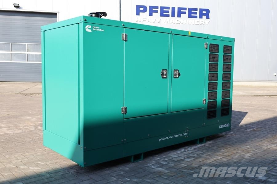 Cummins C110D5Q Declaration of Conformity, Diesel, 110kVA, ディーゼル発電機