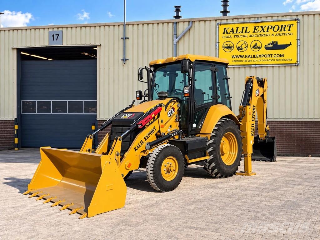 CAT 424 Hammer Line - Airco - New Unused - Perfect Con Ekskavatori-iekrāvēji