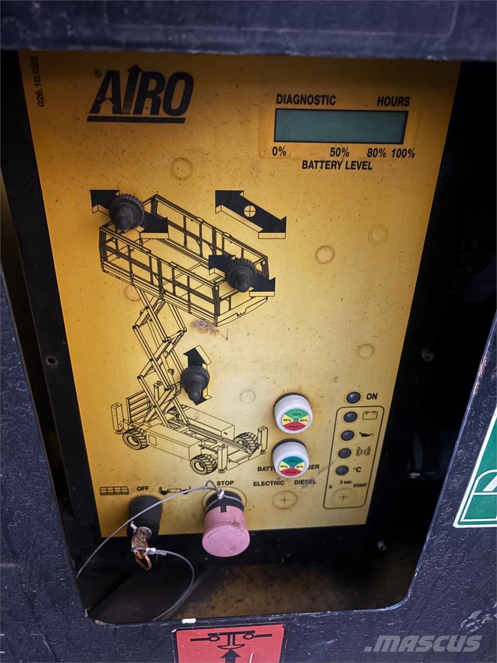 Airo XL19E Arbeitshöhe 19 Meter Plataformas tijera