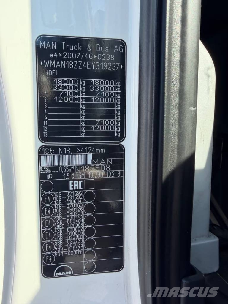 MAN TGM 18.290 Transportatoare vehicule