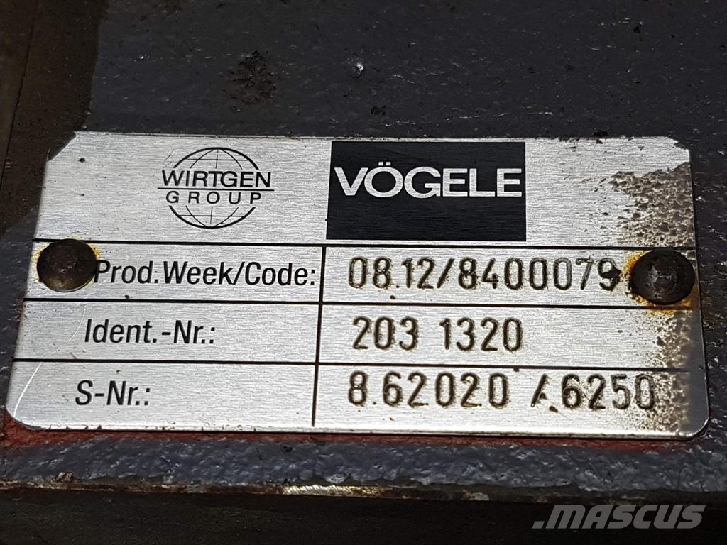 Vögele SUPER 1600/1603/1800/1803- 2031320 -Transmission Transmisiones