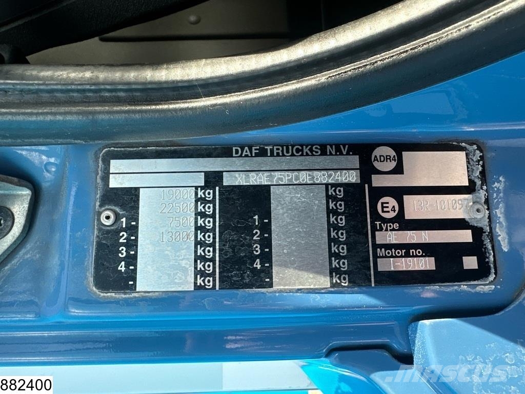 DAF CF 310 EURO 5, FAUN Kamioni za otpad