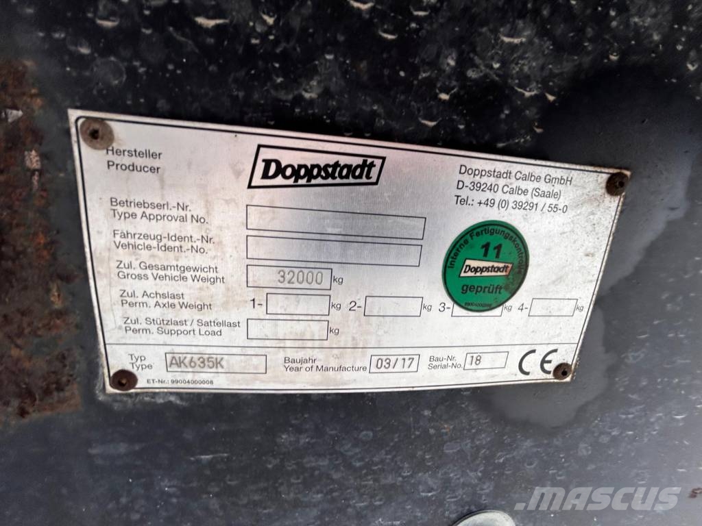 Doppstadt AK 635 K Borr- och slipmaskiner