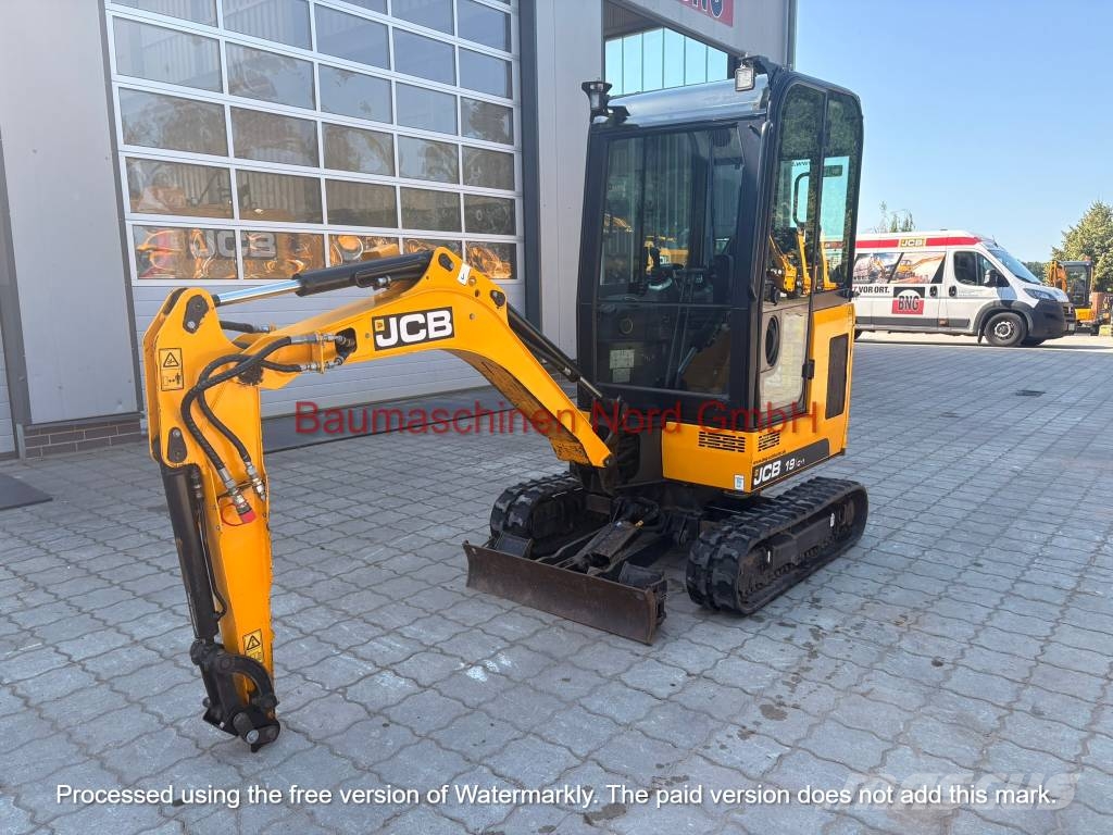 JCB 19C-1 gebraucht BJ 2023 1.680h Miniexcavadoras