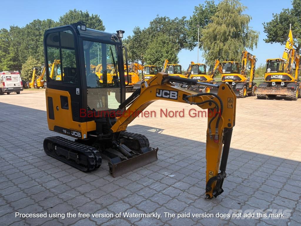 JCB 19C-1 gebraucht BJ 2023 1.680h Miniexcavadoras