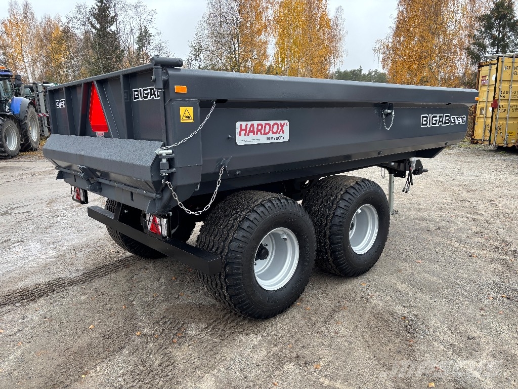 Bigab Dumpervagn BT 10 Hardox Ανατρεπόμενες ρυμούλκες