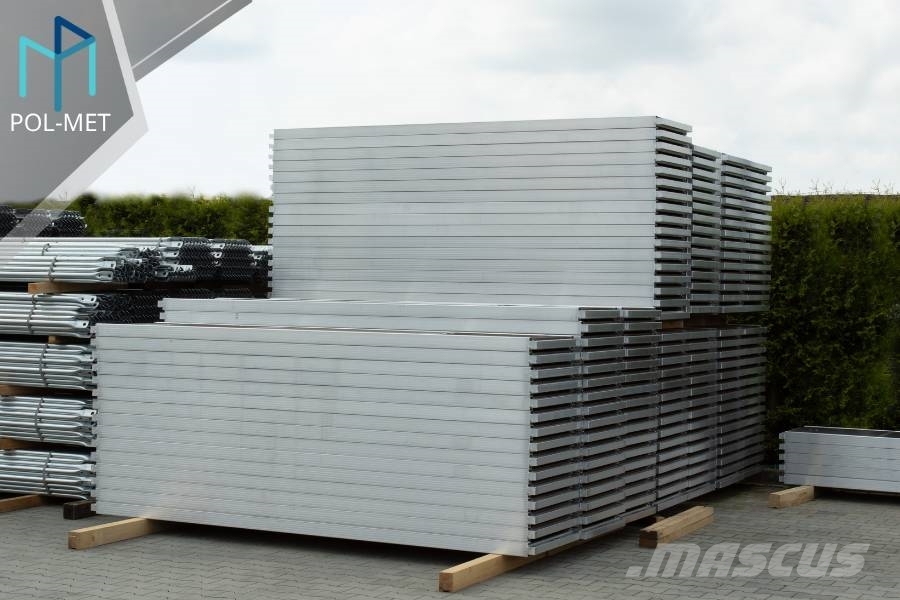  POL-MET 507,00m² Plettac Gerüst, stillasje, állván Pastolių įrengimai