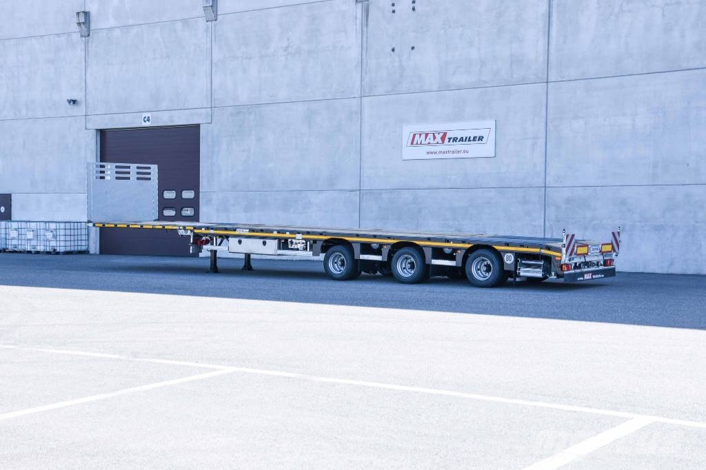 MAX Trailer MAX210 | Platforma | 2x Tele Semi-remorca agabaritica