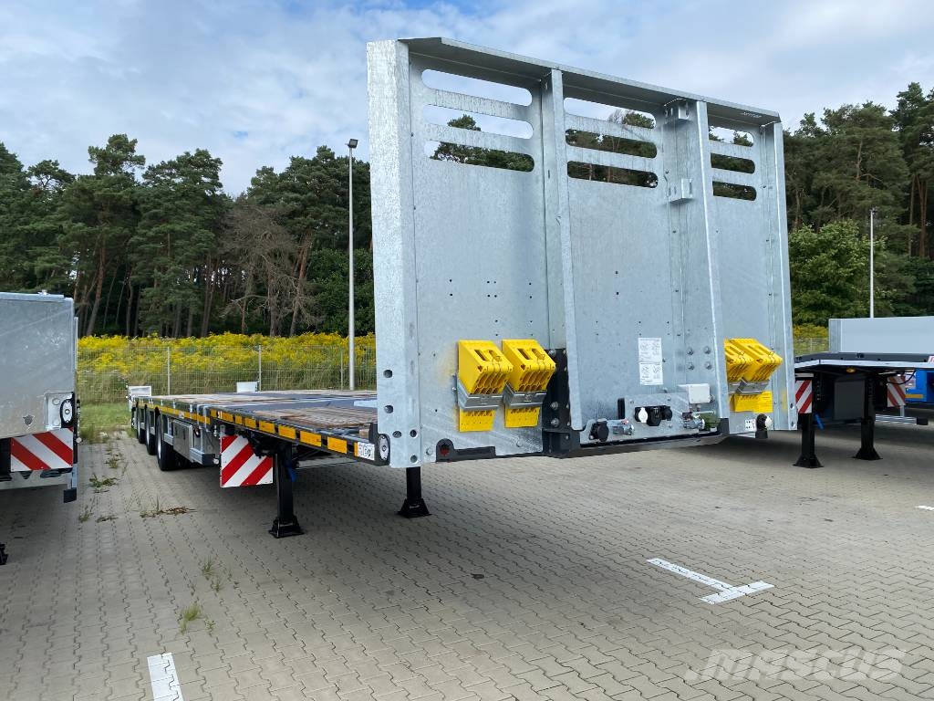 MAX Trailer MAX210 | Platforma | 2x Tele Semi-remorca agabaritica