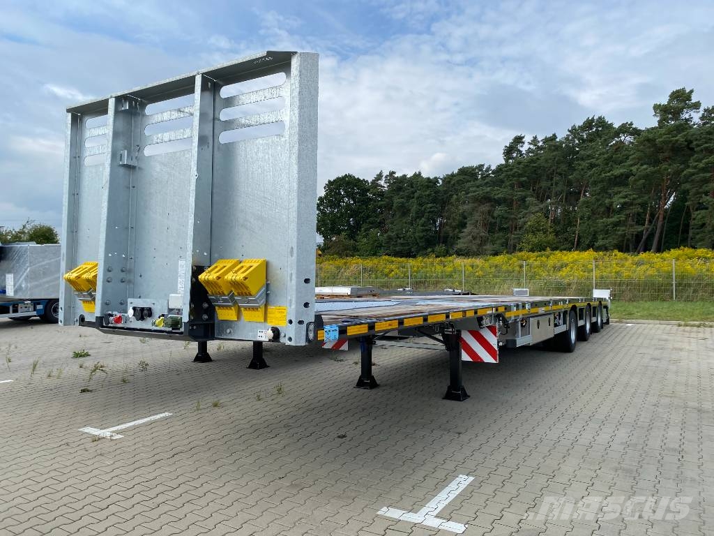 MAX Trailer MAX210 | Platforma | 2x Tele Semi-remorca agabaritica