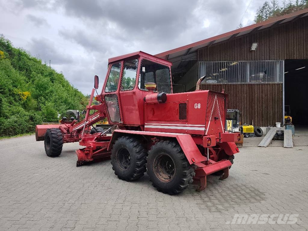 O&K G 8 Grader , Gräder , Faun Wegehobel Tiehöylät