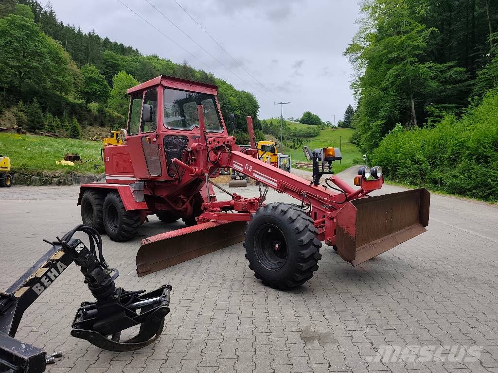 O&K G 8 Grader , Gräder , Faun Wegehobel Tiehöylät