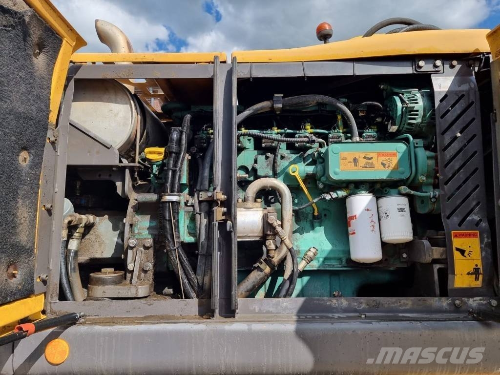 Volvo EW 160 B & Roto Колёсные экскаваторы