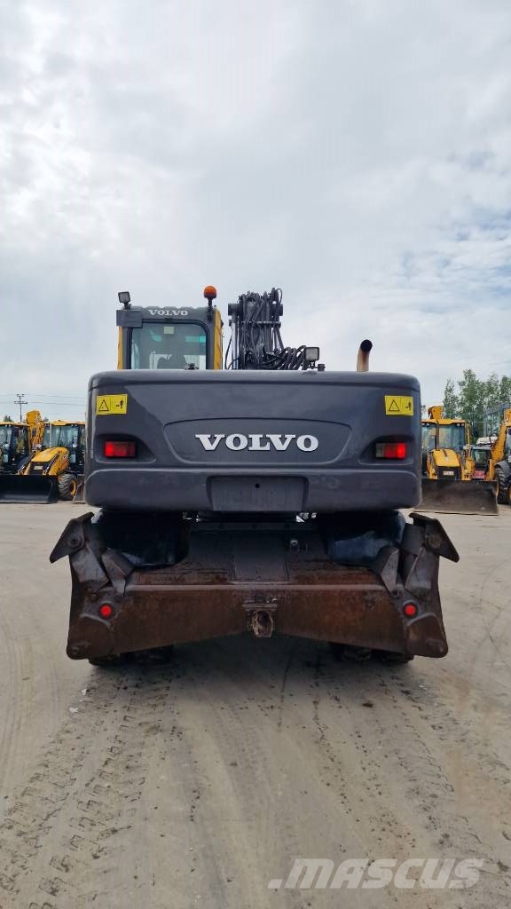 Volvo EW 160 B & Roto Колёсные экскаваторы