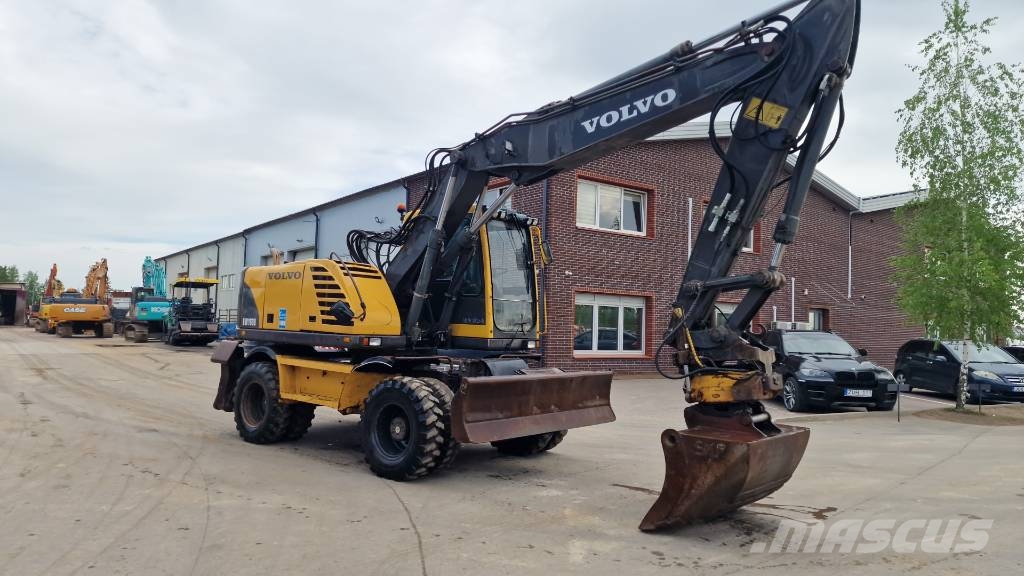 Volvo EW 160 B & Roto Колёсные экскаваторы