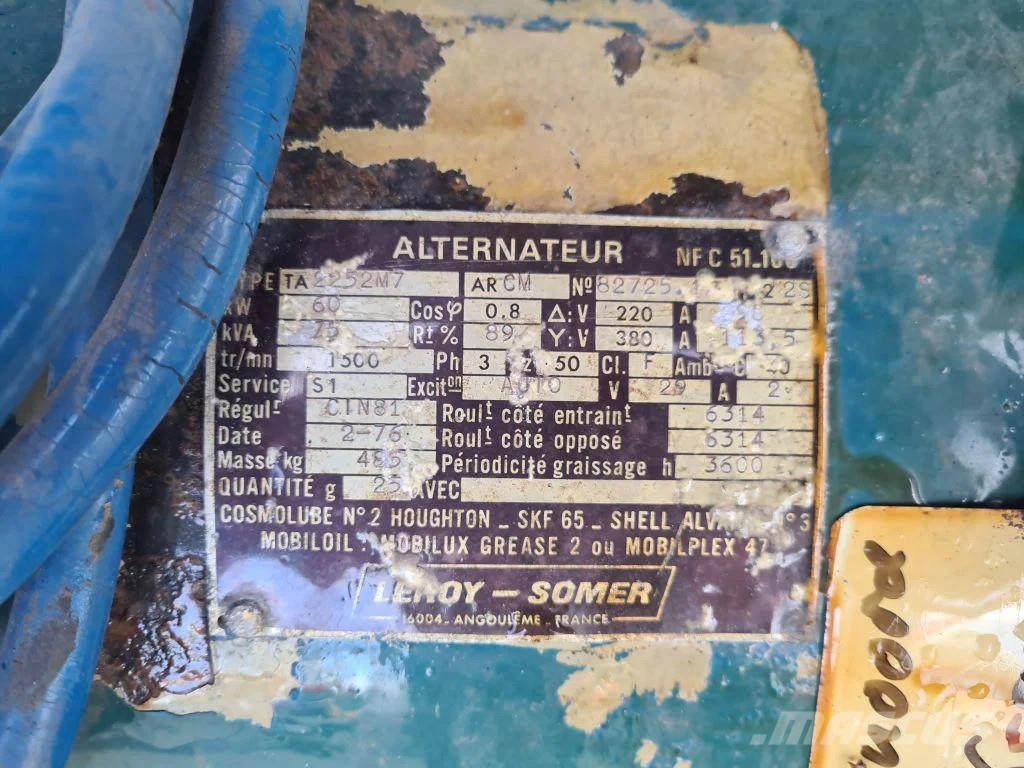 Leroy Somer 100kVA Agregaty prądotwórcze Diesla