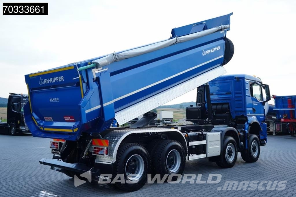 MAN TGS 41.480 TGS 8X8 NEW! 8x8 19m3 KH Kipper Steel s Kiperi kamioni