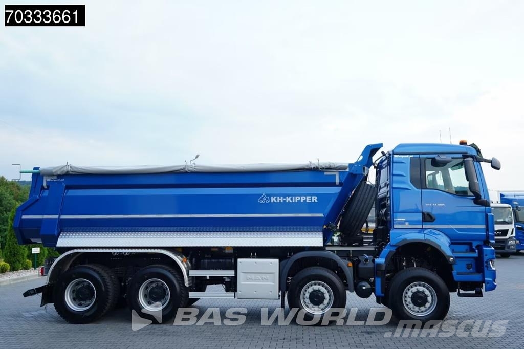 MAN TGS 41.480 TGS 8X8 NEW! 8x8 19m3 KH Kipper Steel s Kiperi kamioni