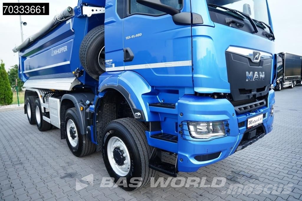 MAN TGS 41.480 TGS 8X8 NEW! 8x8 19m3 KH Kipper Steel s Kiperi kamioni