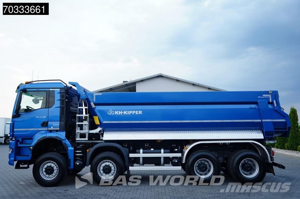 MAN TGS 41.480 TGS 8X8 NEW! 8x8 19m3 KH Kipper Steel s Kiperi kamioni