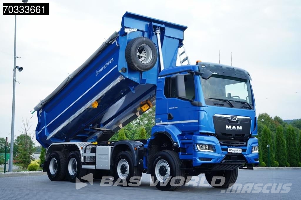 MAN TGS 41.480 TGS 8X8 NEW! 8x8 19m3 KH Kipper Steel s Kiperi kamioni