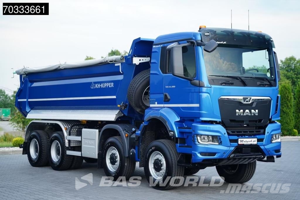 MAN TGS 41.480 TGS 8X8 NEW! 8x8 19m3 KH Kipper Steel s Kiperi kamioni