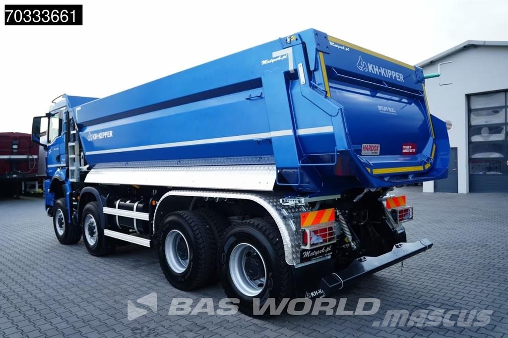 MAN TGS 41.480 TGS 8X8 NEW! 8x8 19m3 KH Kipper Steel s Kiperi kamioni