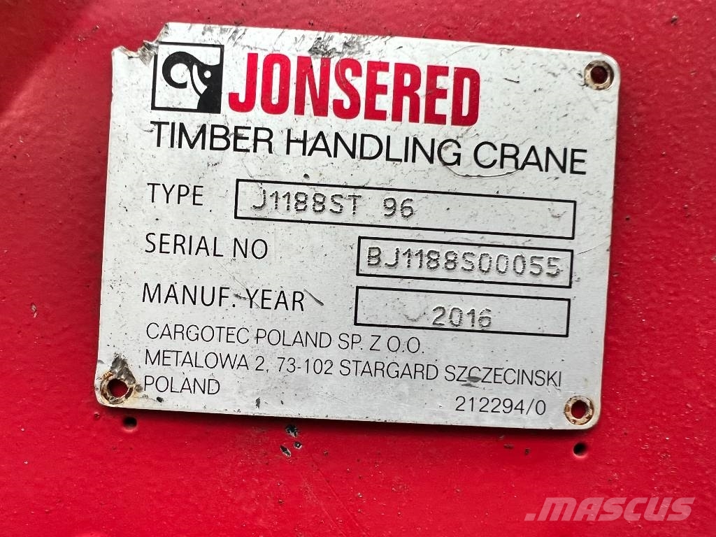 Jonsered 1188ST Grúas para madera