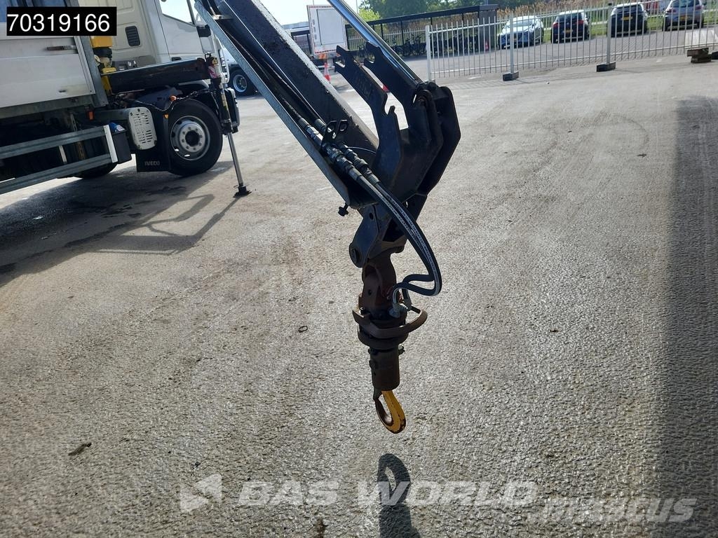 Iveco Eurocargo 160E220 4X2 HYVA V911 3S Crane Kran 750c Flatbed kamyonlar