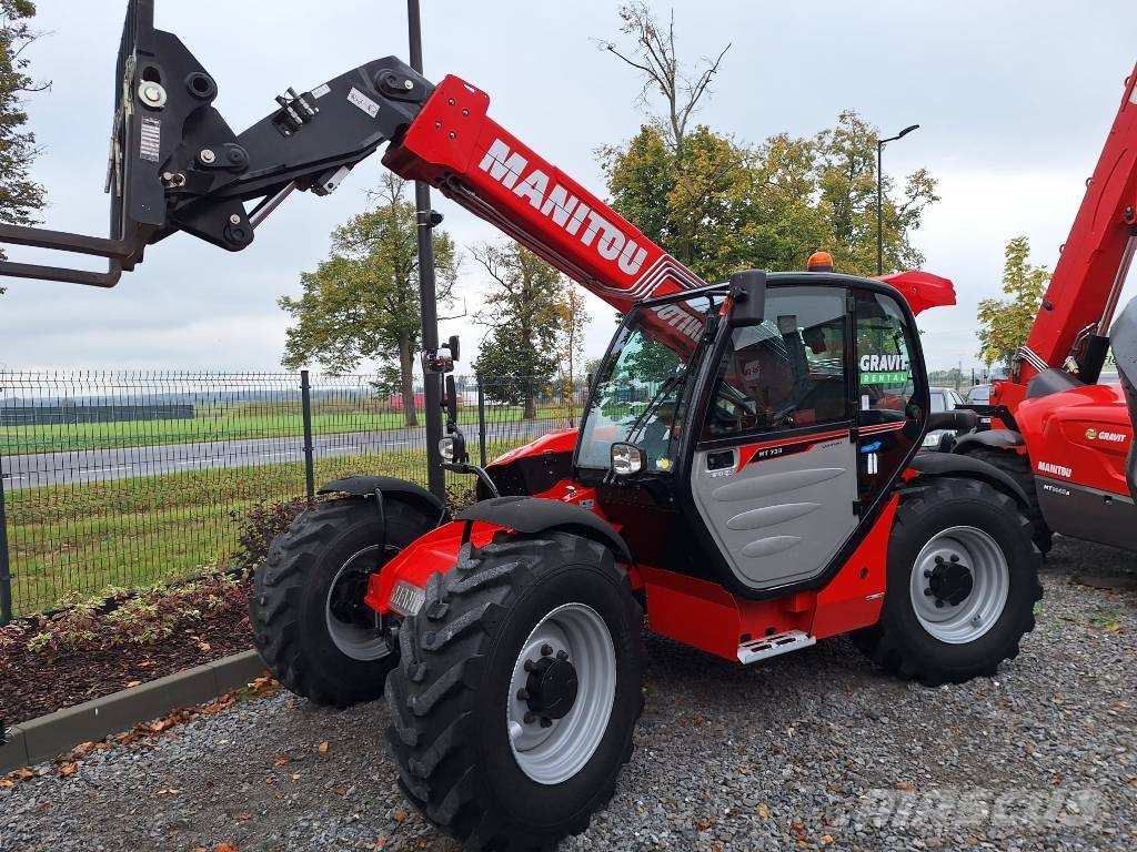 Manitou MT 733 Teleskopiniai krautuvai