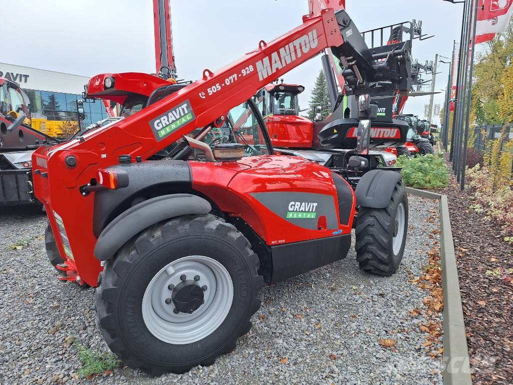 Manitou MT 733 Teleskopiniai krautuvai