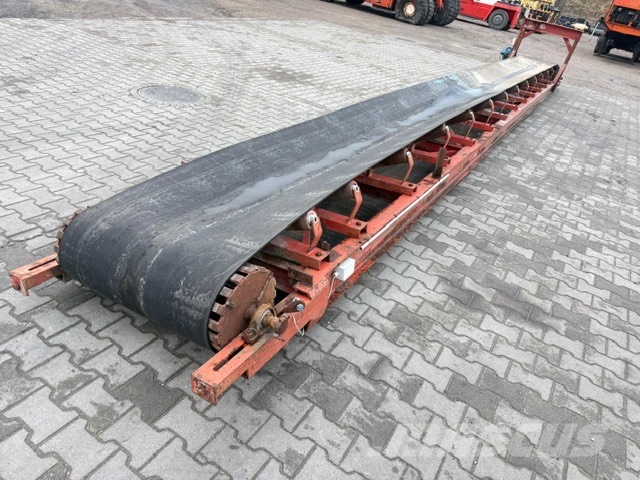 Extec Electric belt conveyor, 11 m long Conveyors